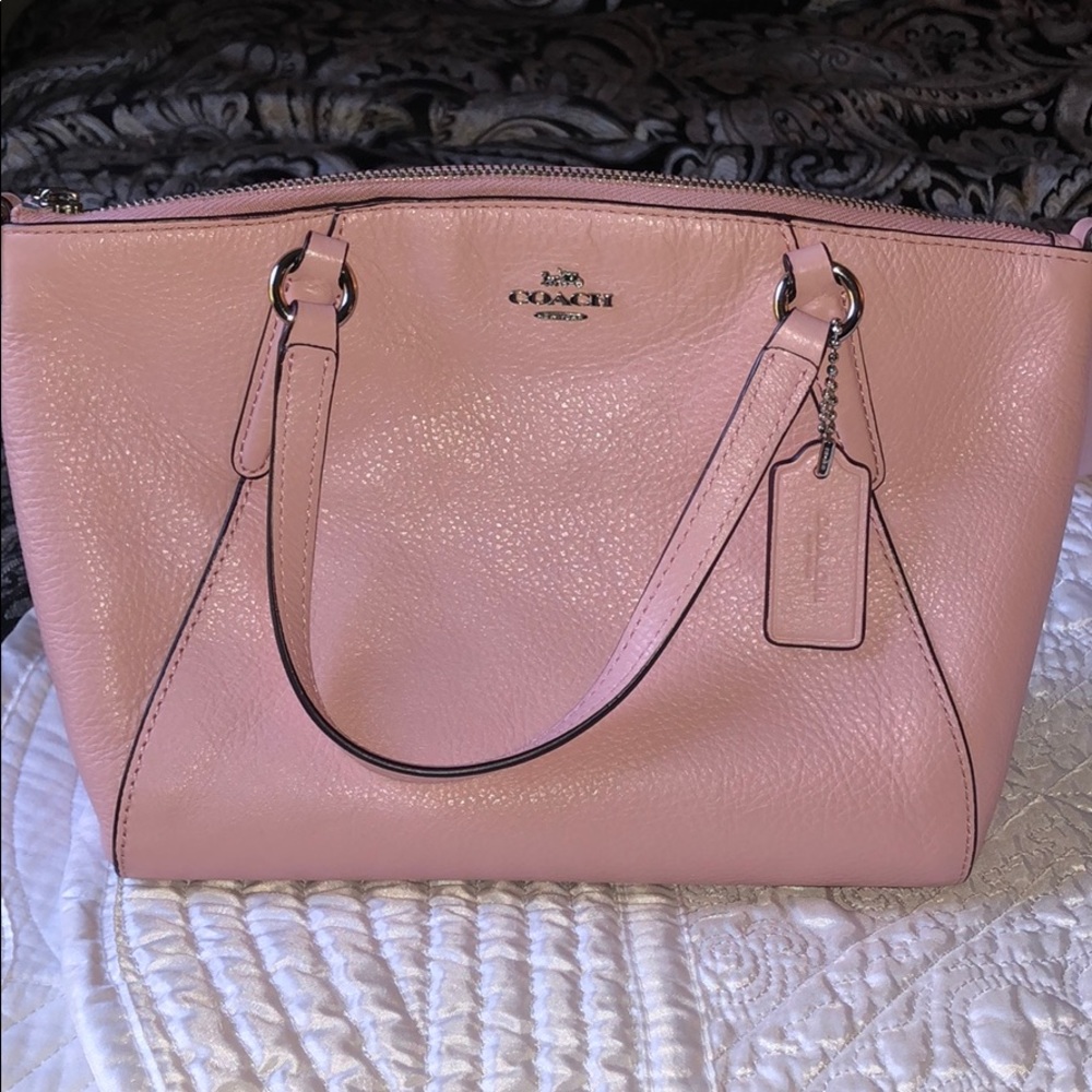 Coach Pink Mini Kelsey Satchel/Crossbody
